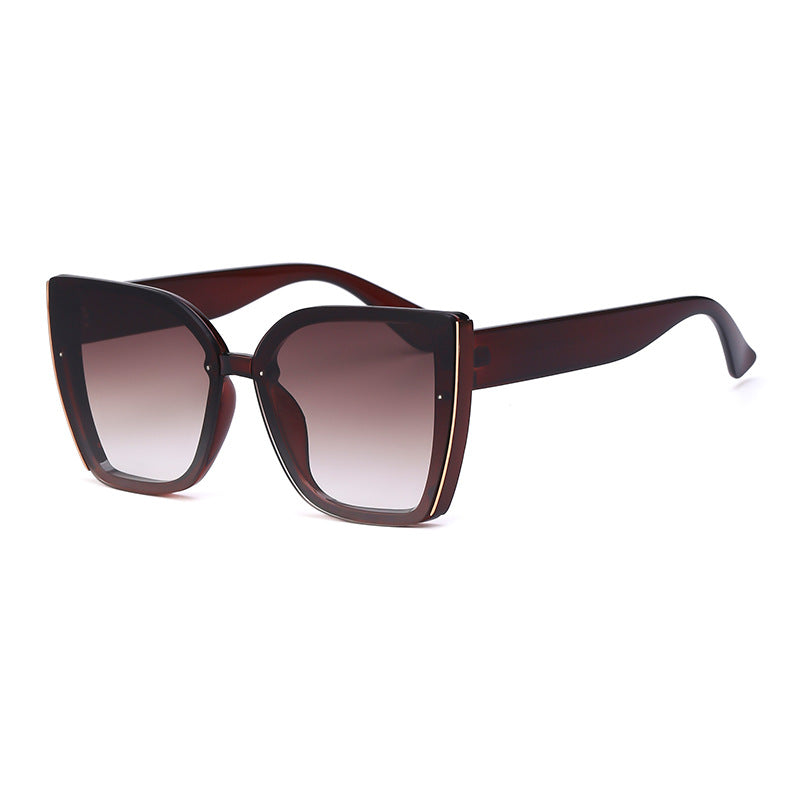 Lunettes de soleil œil de chat oversize UV400 – Femme | LamyHome