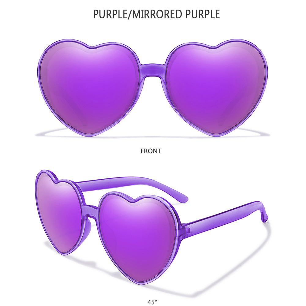 Lunettes cœur colorées – Soirée & Fête