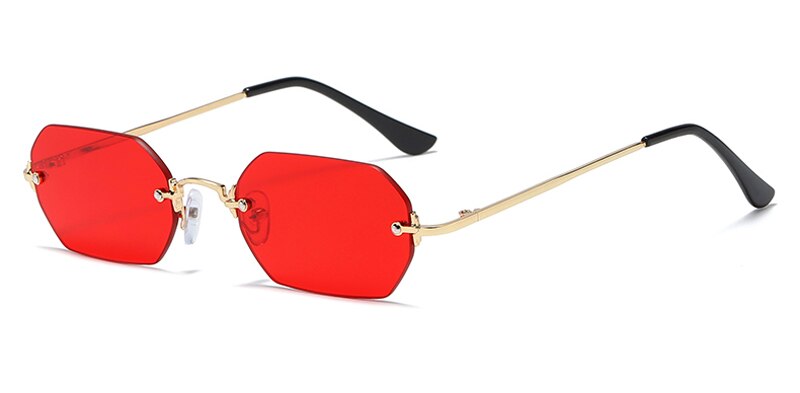 Lunettes de soleil punk octogonales sans monture – Femme | LamyHome
