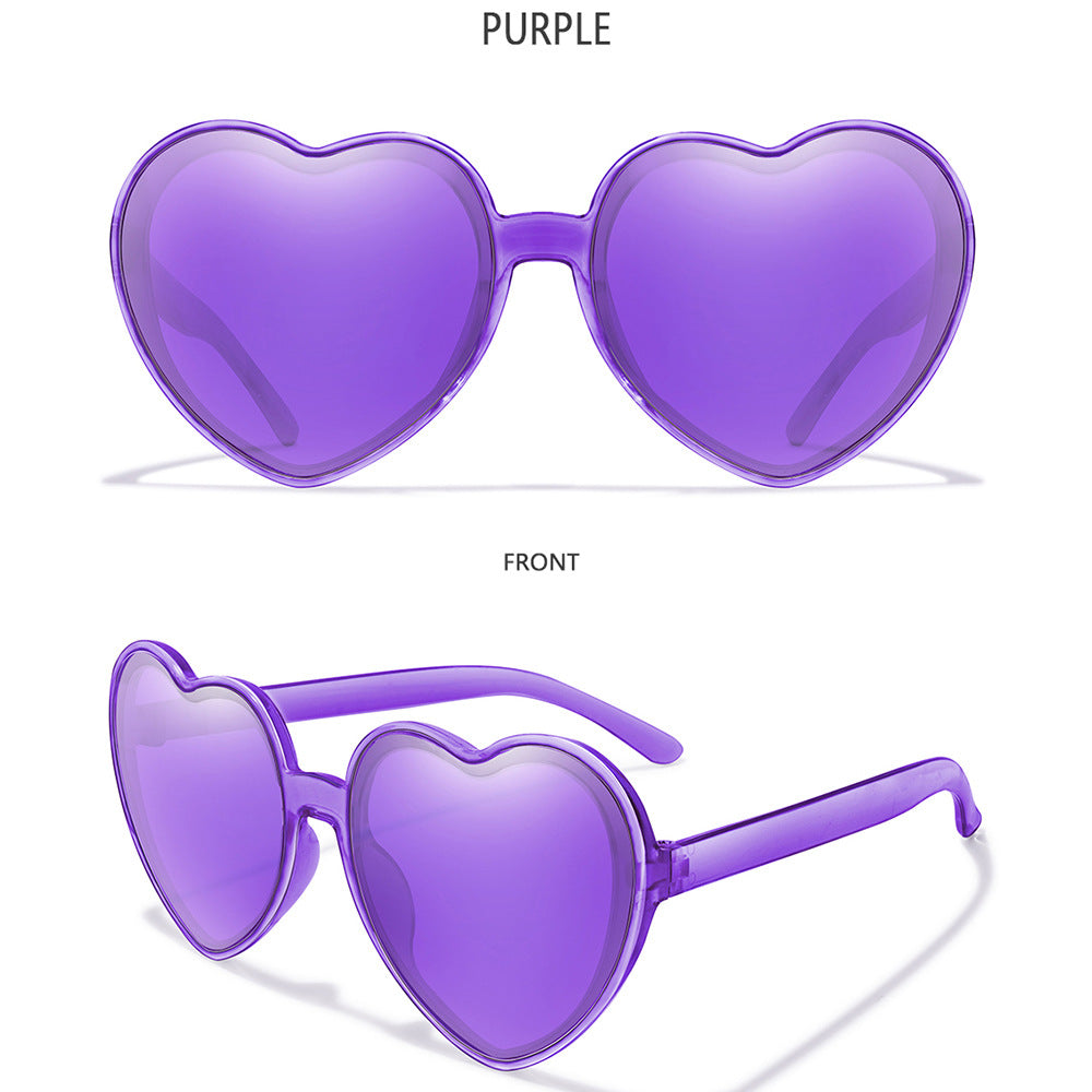 Lunettes cœur colorées – Soirée & Fête