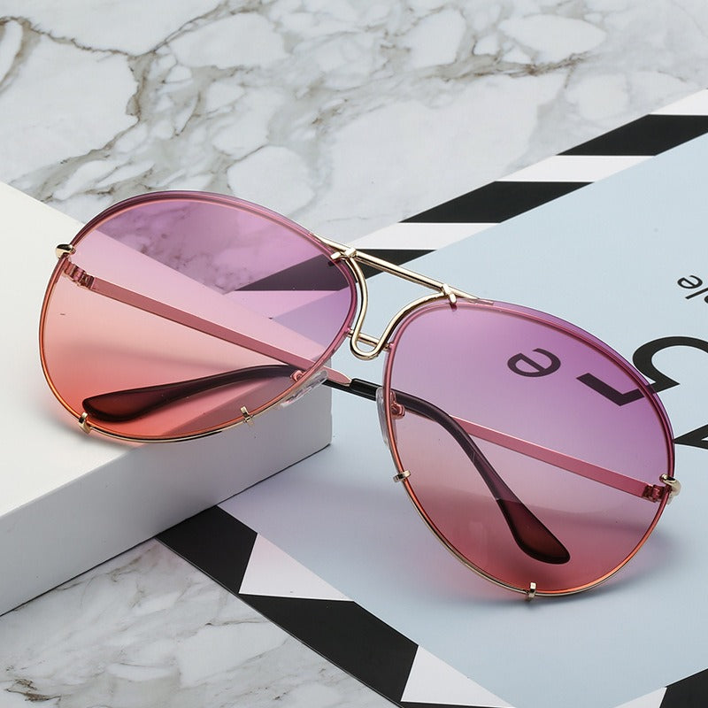 Lunettes de soleil ocean grand cadre rétro – Mixte | LamyHome