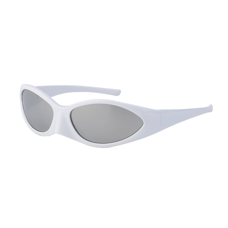 Lunettes de soleil steampunk petit cadre anti-UV – Cyclisme | Femme