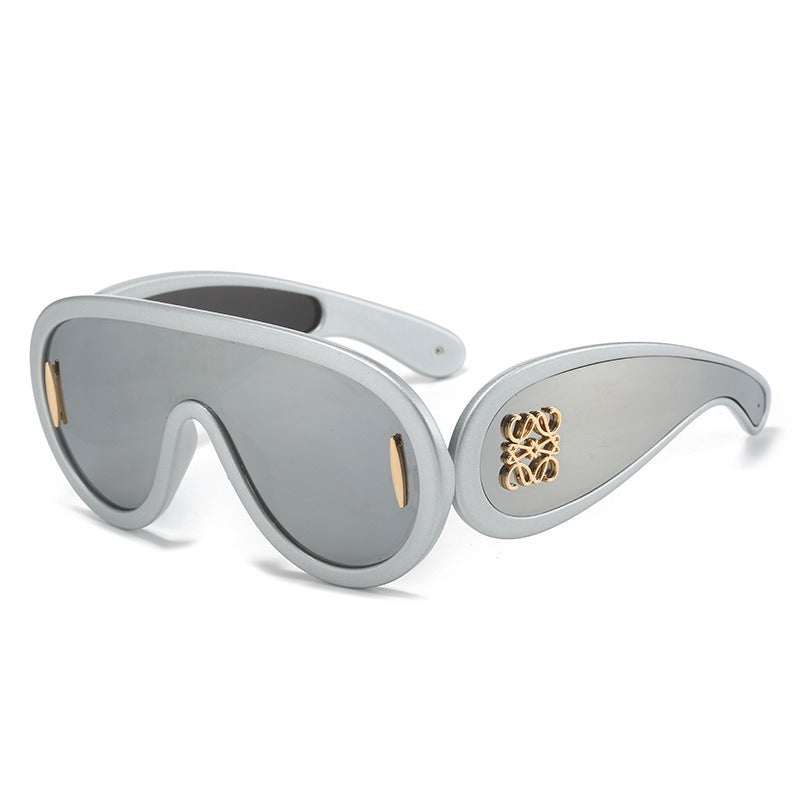Lunettes de soleil grand cadre intégré œil de chat – Mixte | LamyHome