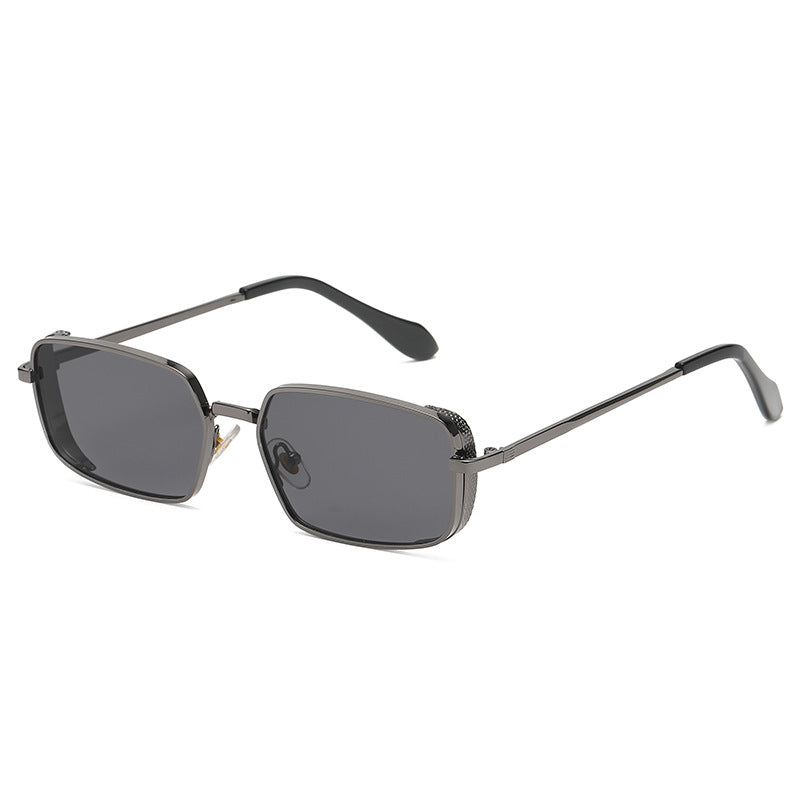 Lunettes de soleil carrées punk métal style Ins – Mixte | LamyHome