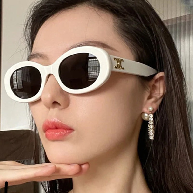 Lunettes ovales macaron – Tendance