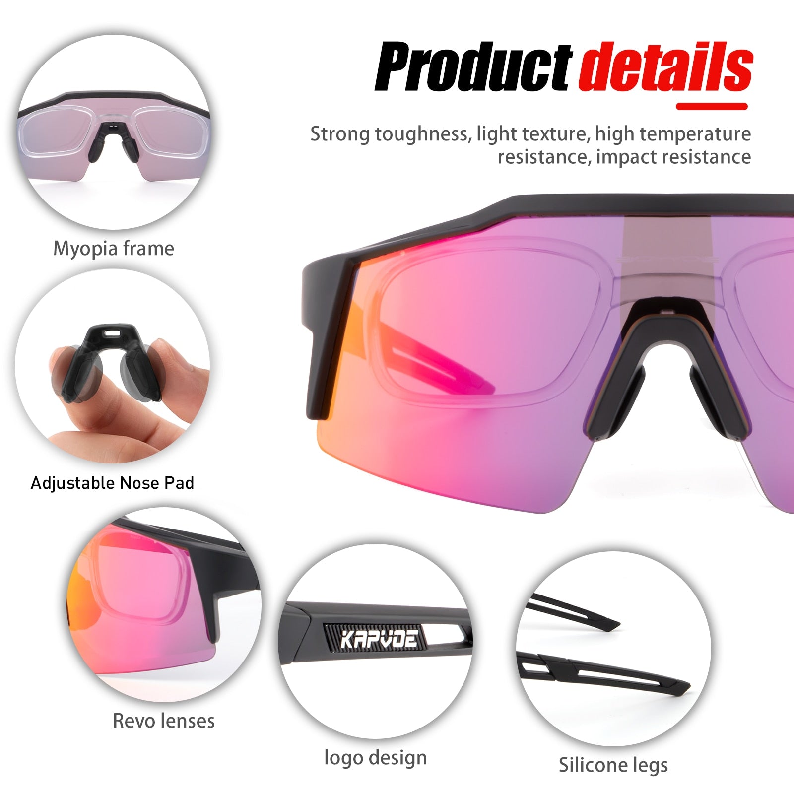 Lunettes de soleil sport UV400 – Femme | LamyHome