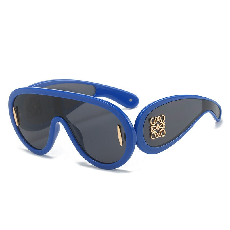 Lunettes de soleil grand cadre intégré œil de chat – Mixte | LamyHome