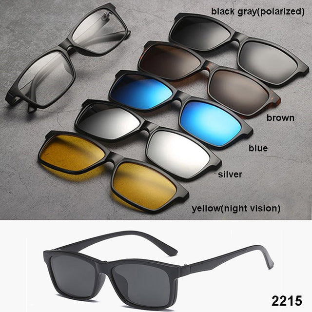 Lunettes de soleil magnétiques 5 verres interchangeables – Mixte | LamyHome