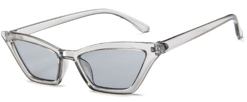 Lunettes de soleil petit cadre œil de chat vintage – Rouge | Femme