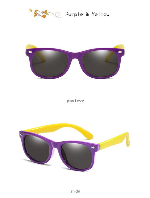 Lunettes de soleil enfant polarisées – UV400 Garçon & Fille