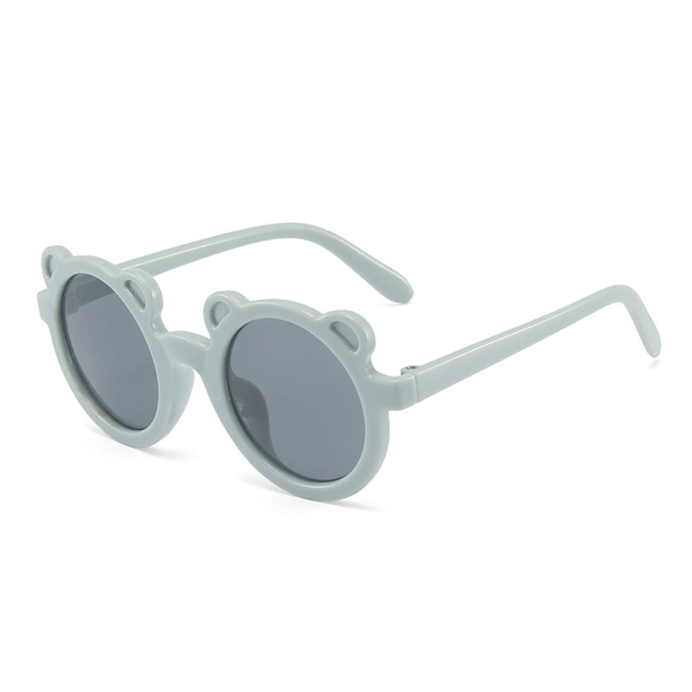 Lunettes de soleil enfant – Ours cartoon rondes UV