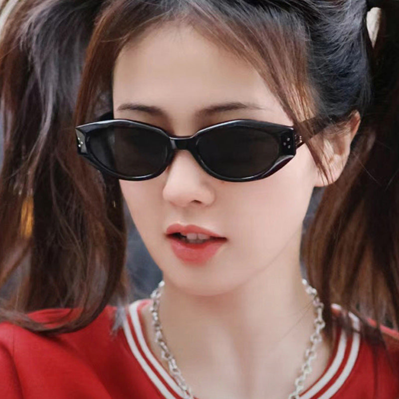 Lunettes petit cadre cloutées – Style Spicy Girl