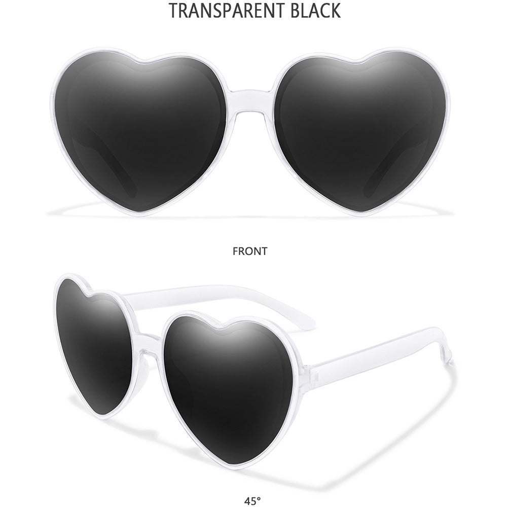 Lunettes cœur colorées – Soirée & Fête