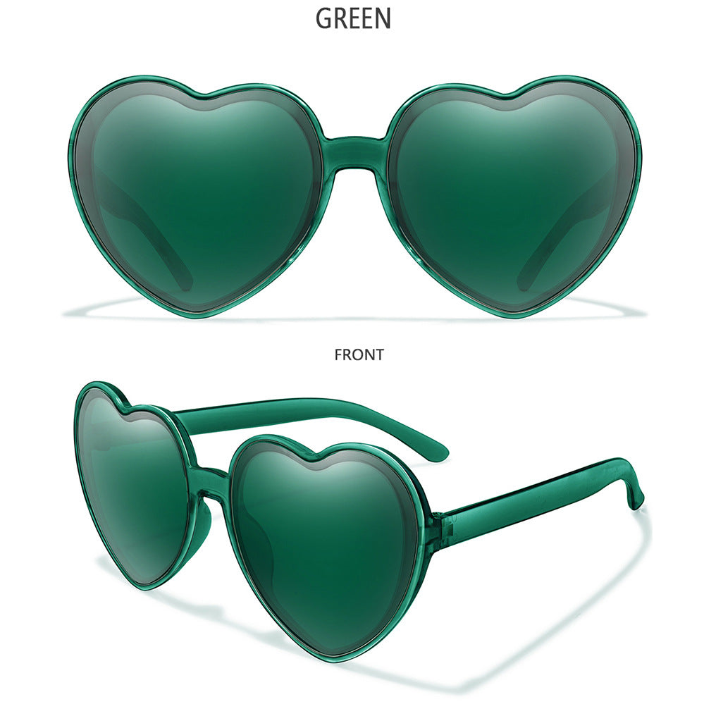 Lunettes cœur colorées – Soirée & Fête