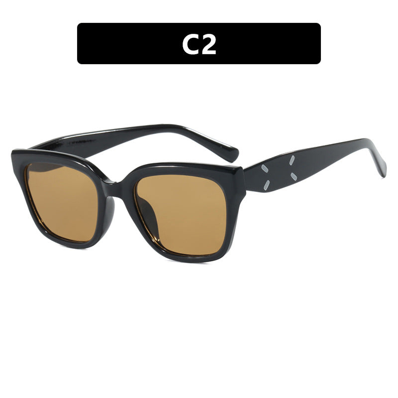 Lunettes de soleil œil de chat carré rétro – UV | Femme
