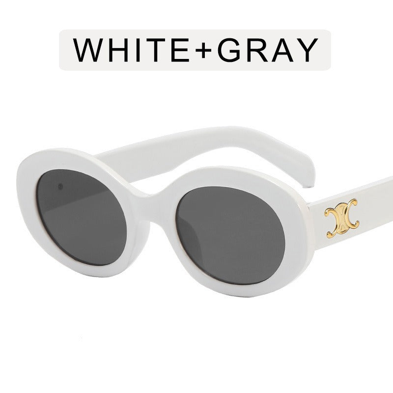 Lunettes ovales macaron – Tendance