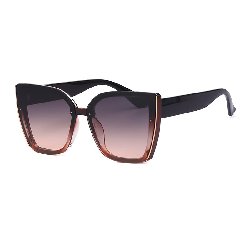 Lunettes de soleil œil de chat oversize UV400 – Femme | LamyHome
