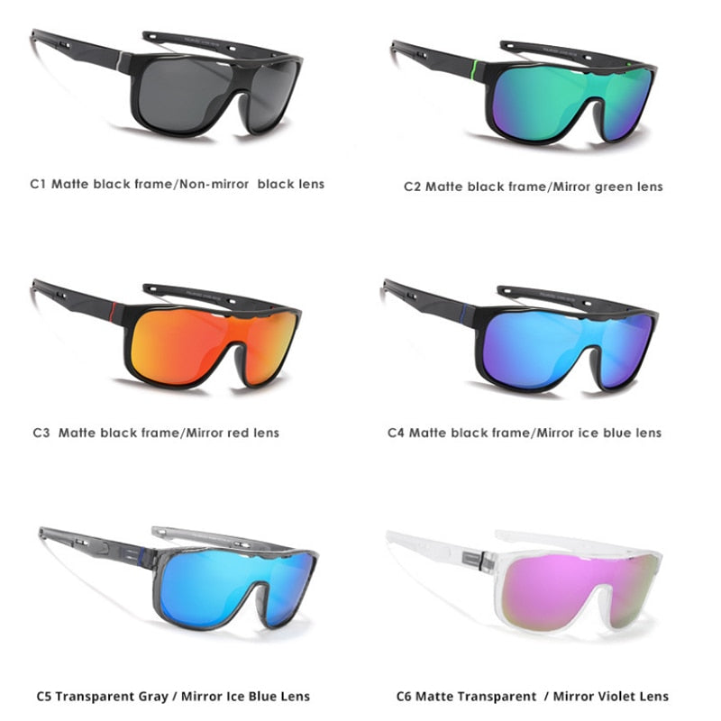 Lunettes polarisées oversize sport ultra-légères
