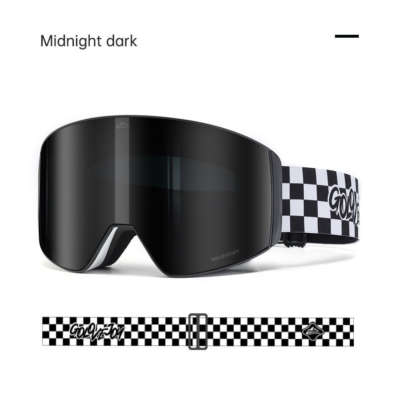 Masque de ski magnétique anti-buée verres interchangeables – Unisexe | LamyHome