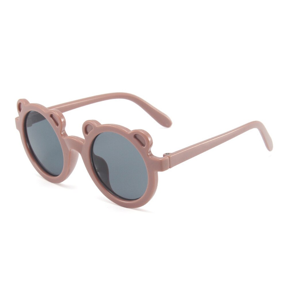 Lunettes de soleil enfant – Ours cartoon rondes UV
