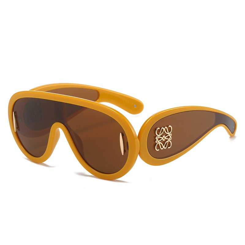 Lunettes de soleil grand cadre intégré œil de chat – Mixte | LamyHome