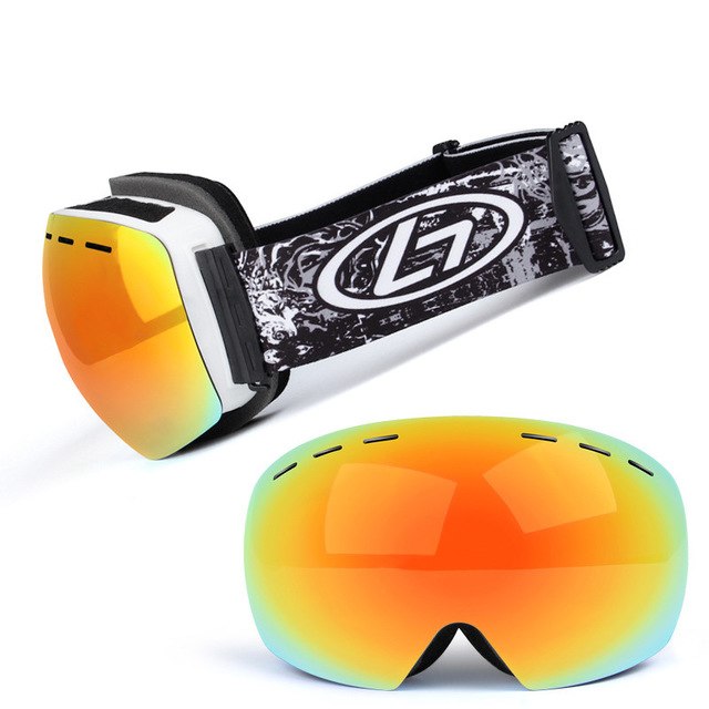 Masque de ski double couche UV400 anti-buée premium – Unisexe | LamyHome