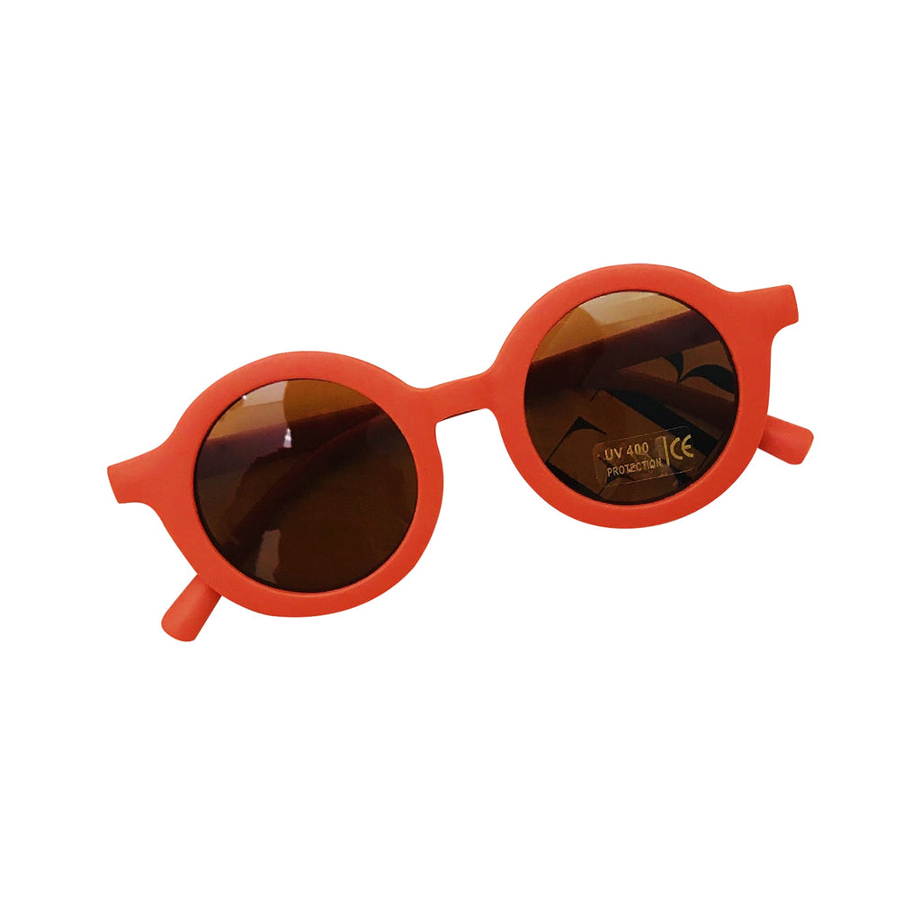 Lunettes de soleil bébé – Rétro rondes anti-UV