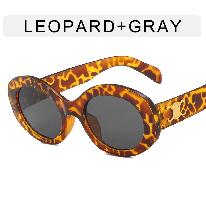 Lunettes ovales macaron – Tendance