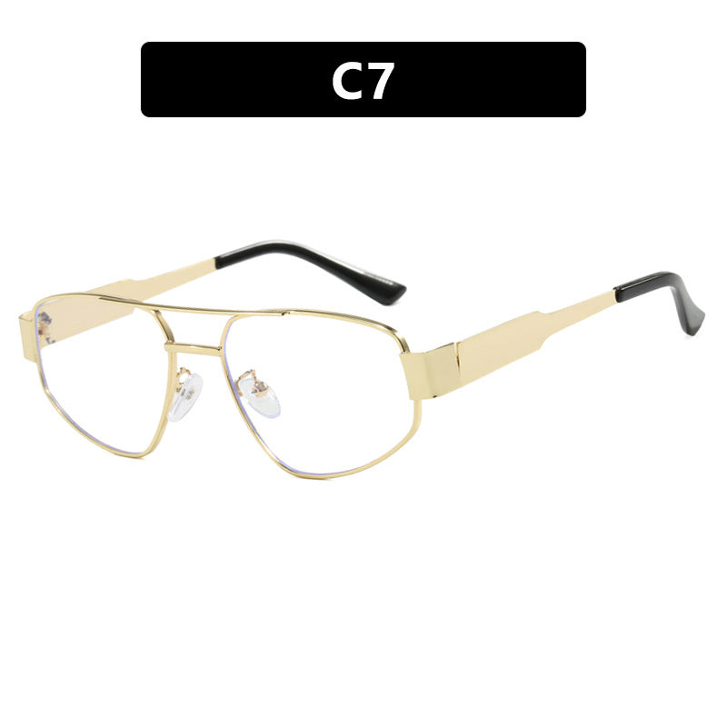 Lunettes de soleil double pont métal protection UV – Femme | LamyHome
