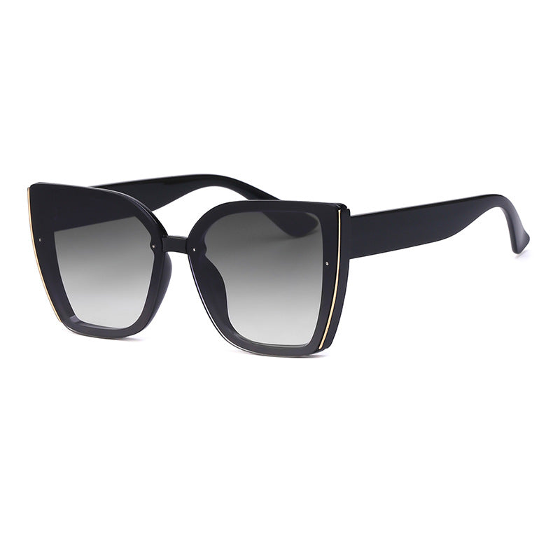 Lunettes de soleil œil de chat oversize UV400 – Femme | LamyHome