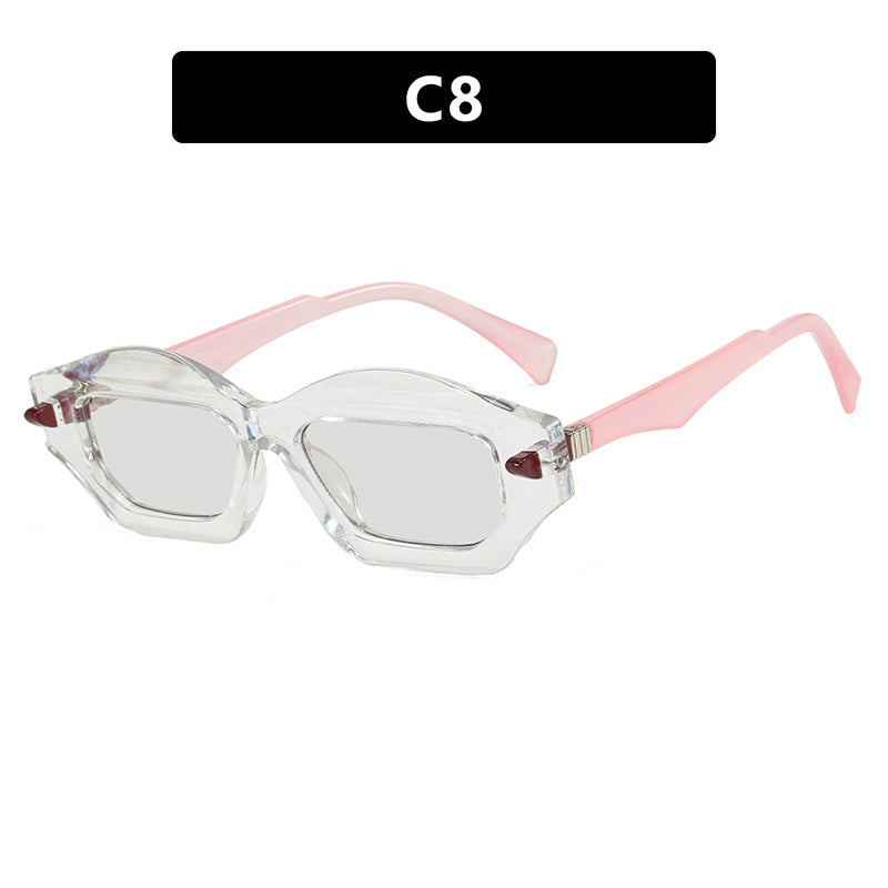 Lunettes de soleil petit cadre irrégulier haute couture – Femme | LamyHome