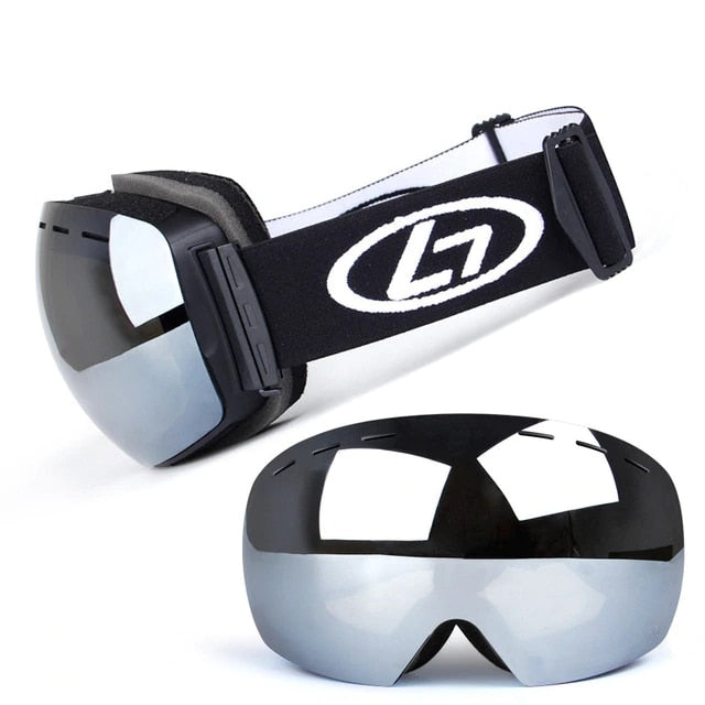 Masque de ski double couche UV400 anti-buée premium – Unisexe | LamyHome