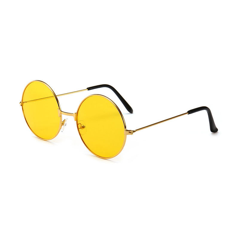 Lunettes de soleil rondes vintage monture métal – Mixte | LamyHome