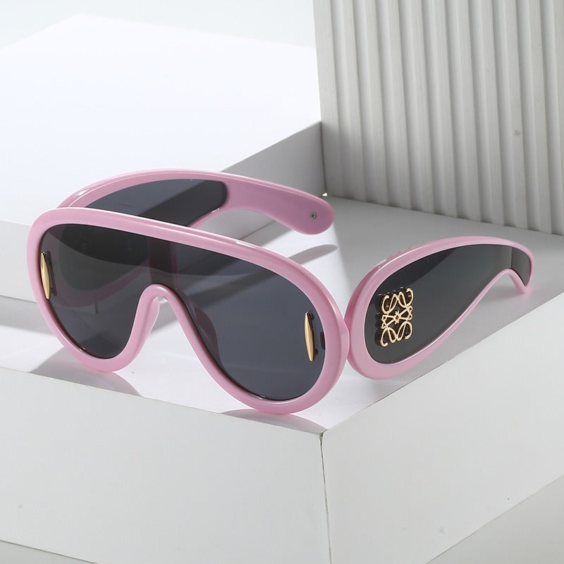 Lunettes de soleil grand cadre intégré œil de chat – Mixte | LamyHome