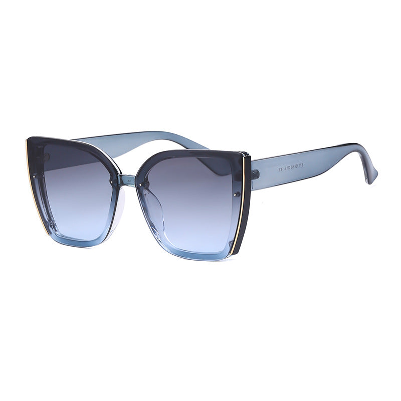 Lunettes de soleil œil de chat oversize UV400 – Femme | LamyHome