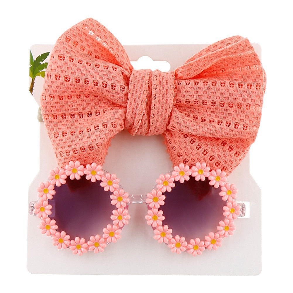 Lunettes de soleil bébé – Bandeau & Visière assortis