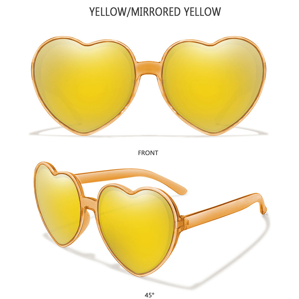 Lunettes cœur colorées – Soirée & Fête
