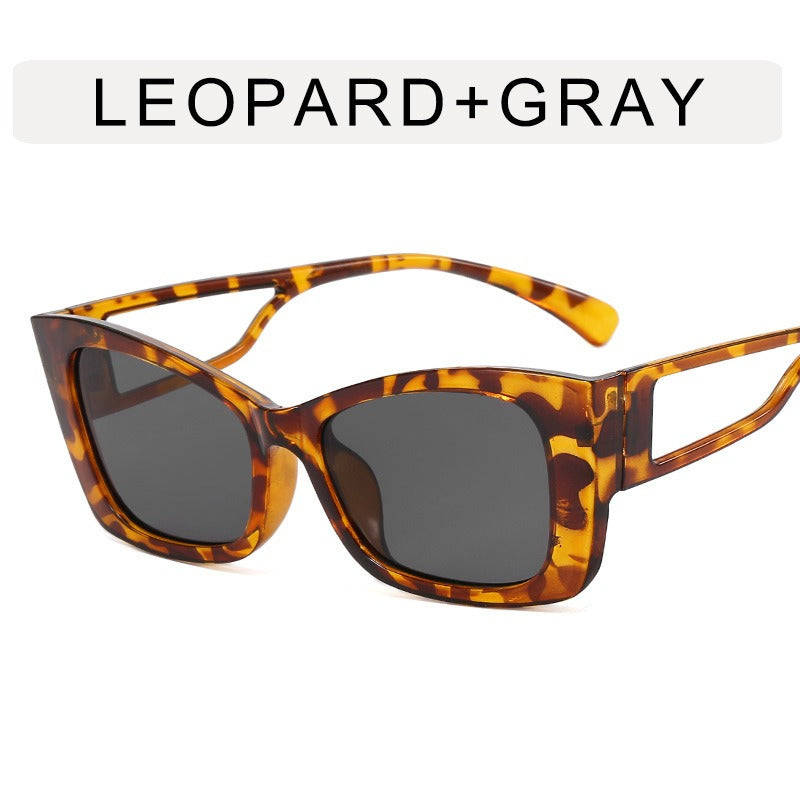 Lunettes de soleil œil de chat ajourées style rétro – Mixte | LamyHome
