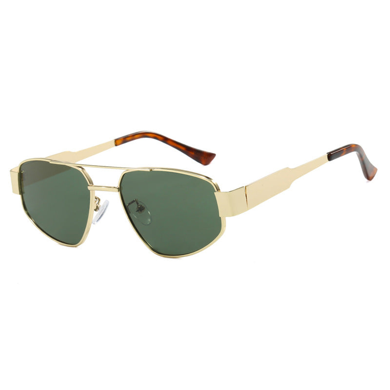 Lunettes de soleil double pont métal protection UV – Femme | LamyHome