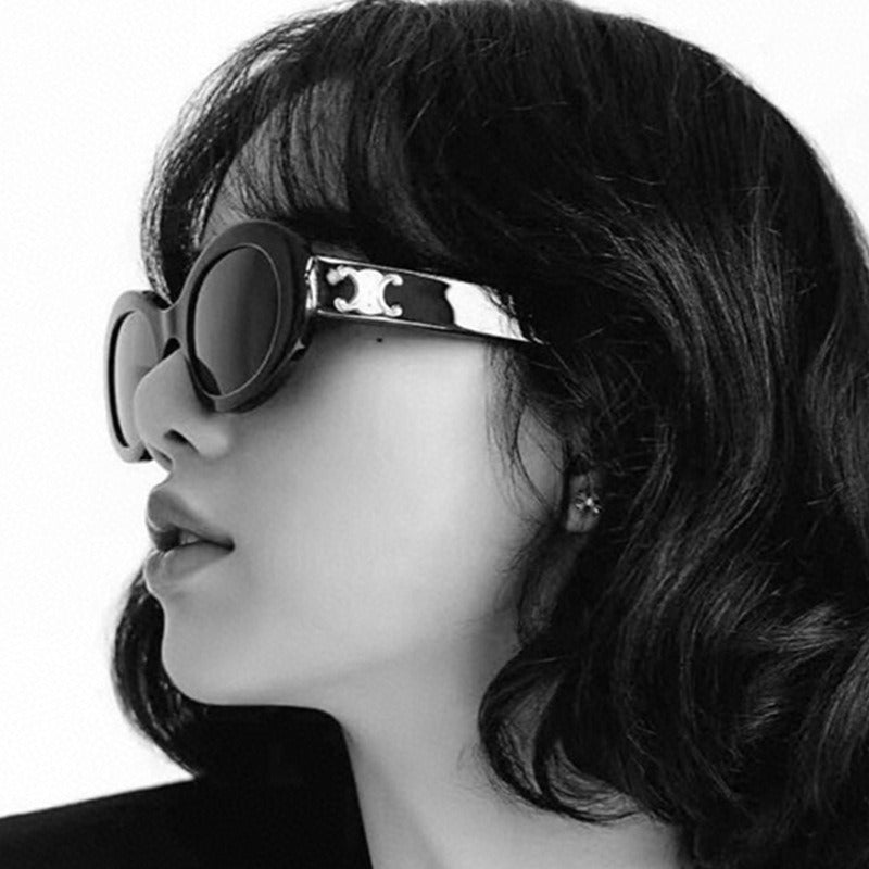 Lunettes ovales macaron – Tendance