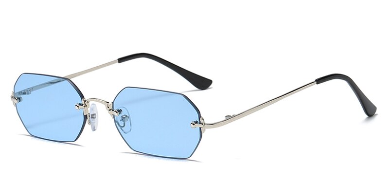 Lunettes de soleil punk octogonales sans monture – Femme | LamyHome