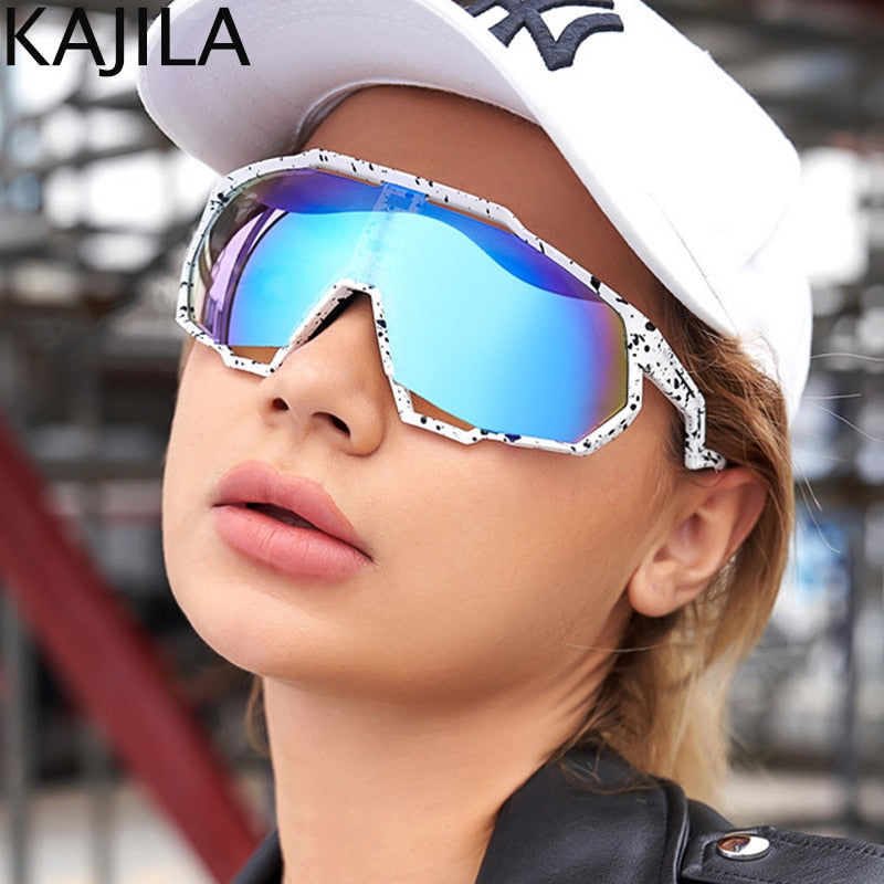 Lunettes de soleil oversize UV400 luxe – Femme | LamyHome