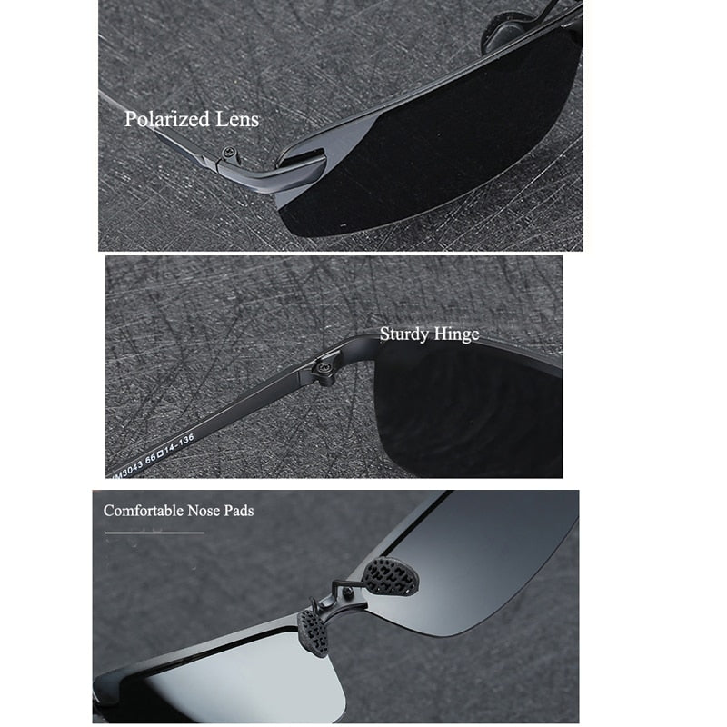 Lunettes de soleil photochromiques polarisées caméléon – Homme | LamyHome