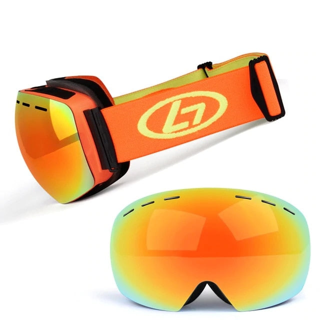 Masque de ski double couche UV400 anti-buée premium – Unisexe | LamyHome