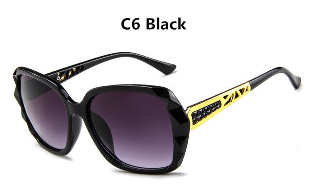 Lunettes surdimensionnées conduite UV400 – Femme