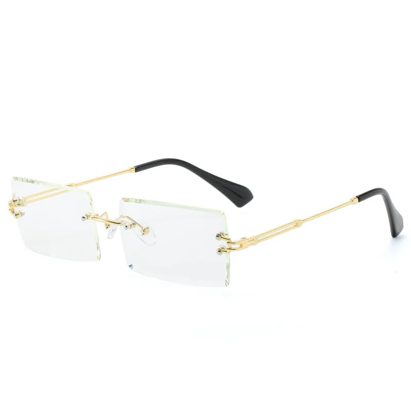 Lunettes de soleil rectangulaires sans monture minimalistes – Femme | LamyHome