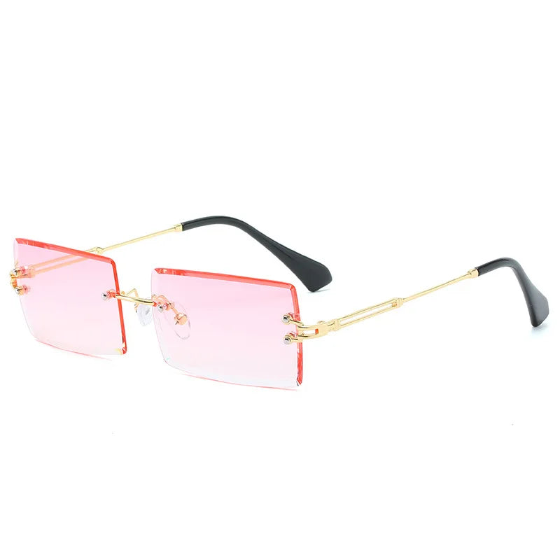 Lunettes de soleil rectangulaires sans monture minimalistes – Femme | LamyHome