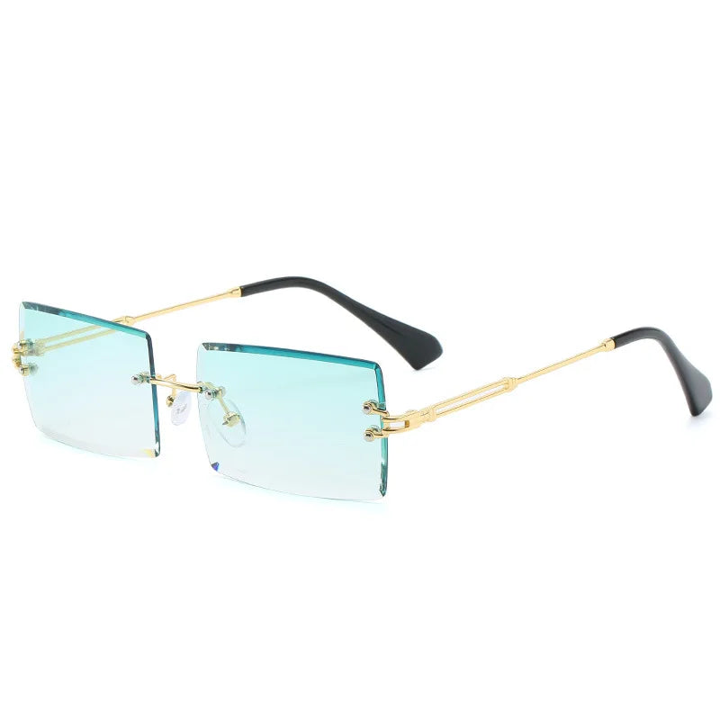 Lunettes de soleil rectangulaires sans monture minimalistes – Femme | LamyHome